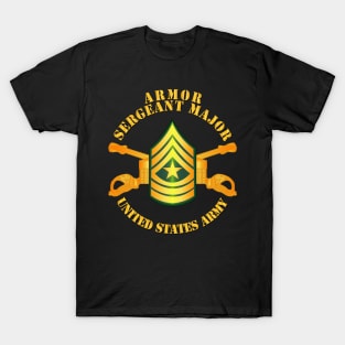 Armor - Enlisted - Sergeant Major - SGM T-Shirt